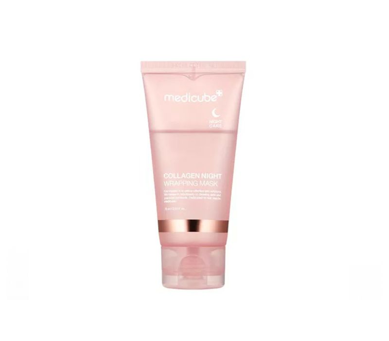 ميديكيوبي – ماسك ليلي بالكولاجين للعنايه بالبشرة – 75 مل – Medicube Collagen Night Wrapping Face Mask – 75ml
