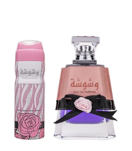 عطر وشوشة من لطافة – ماء عطر 100 مل + مزيل عرق بخاخ 75 مل