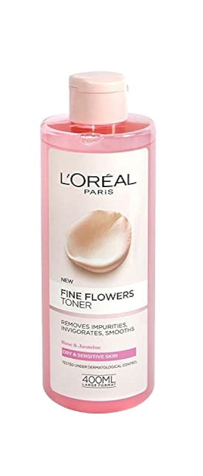 تونر لوريال بالورد والياسمين - L’Oréal Fine Flowers Toner 400ml