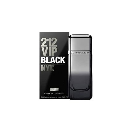 Carolina Herrera 212 VIP Black Elixir Eau de Parfum للرجال – بحجم 100 مل