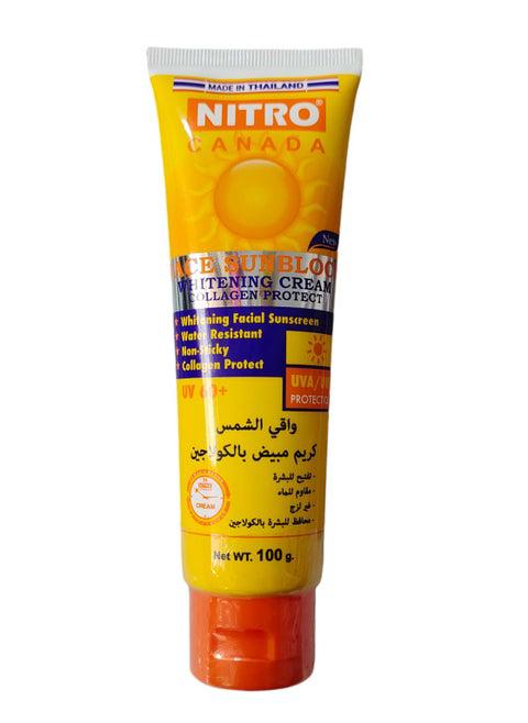 نيترو كندا واقي شمس كريم مبيض بالكولاجين +UV 60 حجم 100 جرام